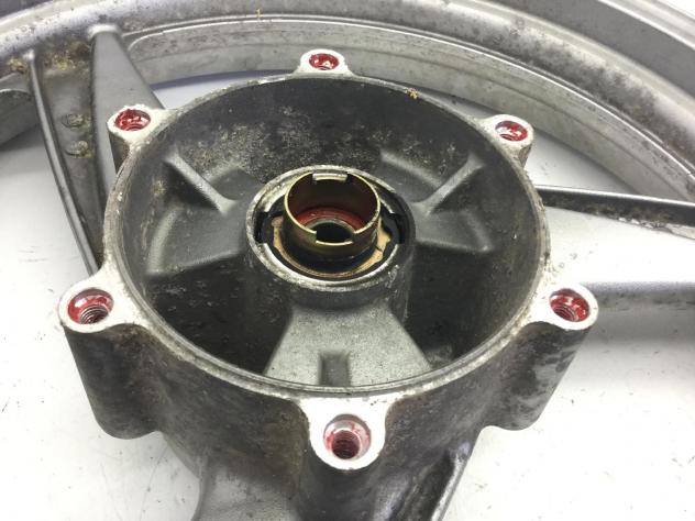 KAWASAKI ER-5 500 CERCHIO RUOTA ANTERIORE 17 X 3.00 2001 2003 ER500ACA - Foto 6