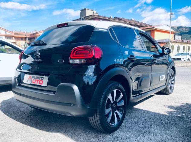 CITROEN C3 PureTech 110 S&S Shine nera tetto bianco rif. 24118757 - Foto 4