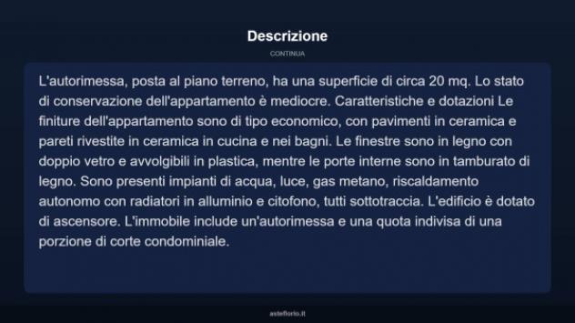 Immobile in asta di 110 m² con più di 5 locali e box auto in vendita a Prato - Foto 5