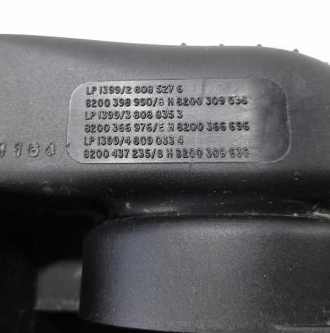 BOX SCATOLA FILTRO ARIA RENAULT Clio Serie IV 8200398990 K9K 608, K9K 628, K9K 638 Diesel 1500 (1219) - Foto 15