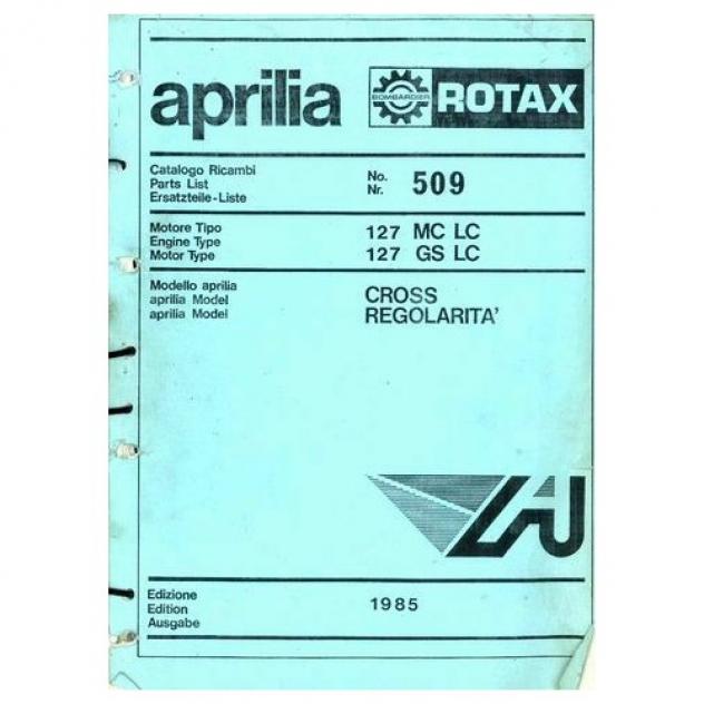 Catalogo ricambi motore Aprilia 127 Rotax Cross