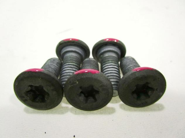 SET VITI BULLONI DISCO FRENO POSTERIORE BMW R 22 R 1150 RT 2000 - 2006 34212331028 REAR BRAKE DISC BOLTS - Foto 2