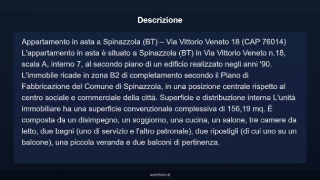 Immobile in asta di 155 m² con più di 5 locali in vendita a Spinazzola - Foto 4