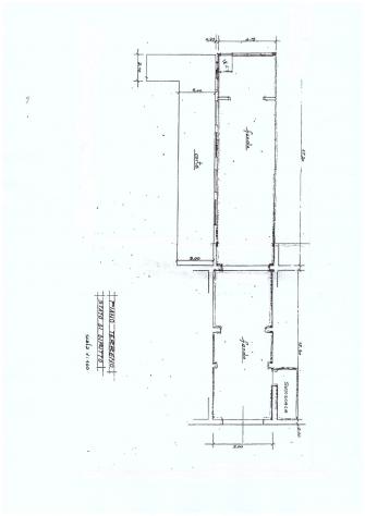 Locale comm.le/Fondo in affitto a Cecina 145 mq  Rif: 1246106