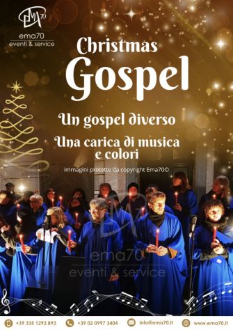 EMA 70 EVENTI - CONCERTO  NATALE GOSPEL MUSICA LIVE - Foto 3