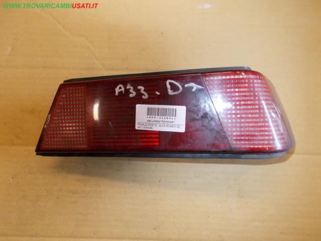 FANALE POST.D. ALFA ROMEO 33 (907-W5/W6)  Parti elettriche  Fanaleria  Fanali  Fanale post. sx. ALFA ROMEO - 33 - 01-01-1990 - 01-12-1995