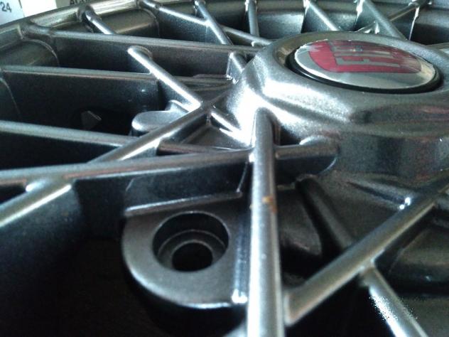 Cerchi RAY crome 4,5x12 4x190 fiat 500 l f r - Foto 5