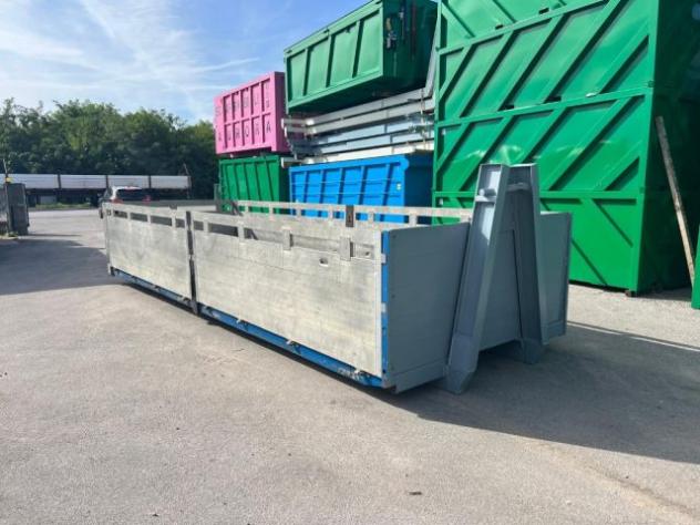 CONTAINER SCARRABILE USATO A PIANALE CON SPONDE rif. 23825145 - Foto 4