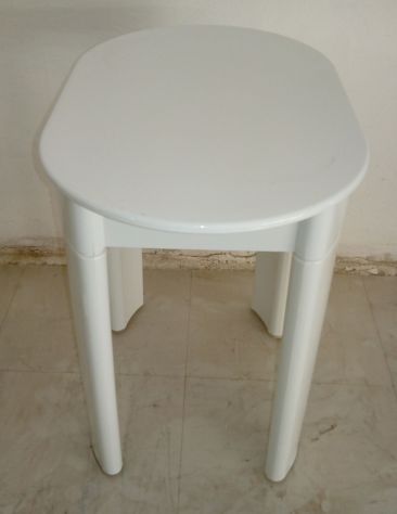 Sgabello o tavolino Gedy Tetra disegnato da Olaf Von Bohr oggetto di designer - Foto 3