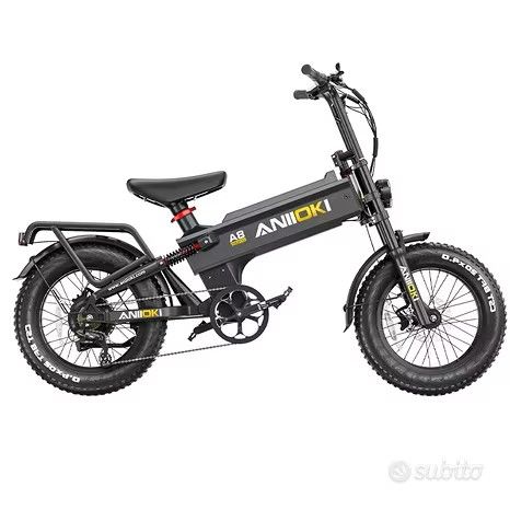 Aniioki A8 Pro Max Fat Bike 1500W 52V 70Ah Full Suspension - Foto 2