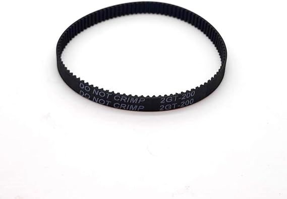Cinghia Distribuzione 2mm Cinghia Di Distribuzione Per Stampanti 3D | Tipo S2M | Lunghezze Da 176 A 270 Mm | Larghezze 4/6/10/15 Mm | In Gomma Neoprene Cinghia Sincrona S2m