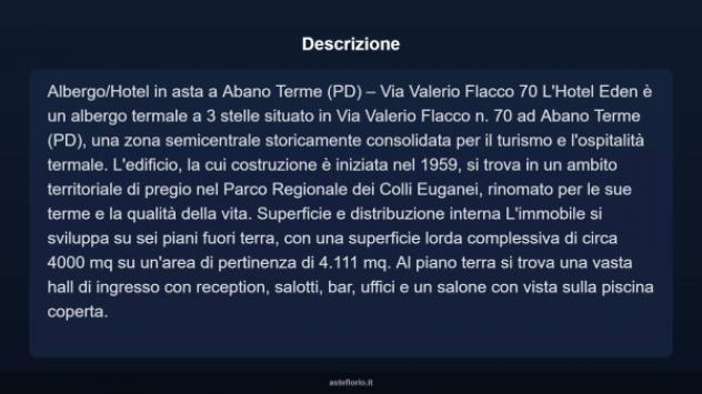 Immobile in asta di 4111 m² in vendita a Abano Terme - Foto 5