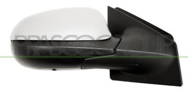 RETROVISORE SINISTRO ELETTRICO CON PRIMER-CONVESSO/CROMATO LA0037116