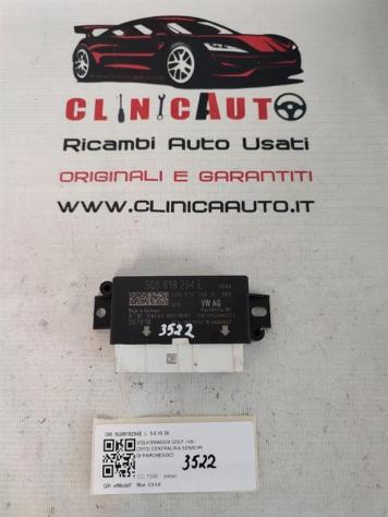 CENTRALINA SENSORI DI PARCHEGGIO VOLKSWAGEN Golf 7 Berlina 5Q0919294E CXXA (12)