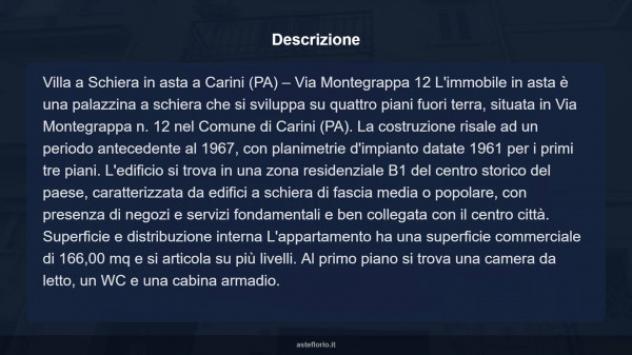 Immobile in asta di 166 m² con più di 5 locali in vendita a Carini - Foto 18