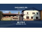 Immobile in asta di 190 m², box auto doppio in vendita a Gaglianico