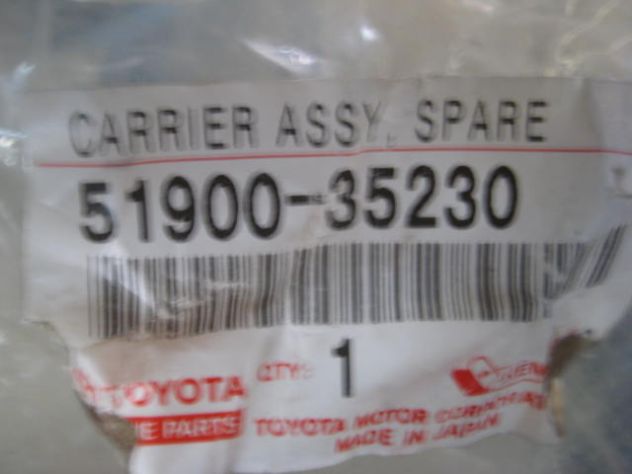 GRUPPO CARRIER RUOTA DI SCORTA TOYOTA 4RUNNER 51900-35230 - Foto 8