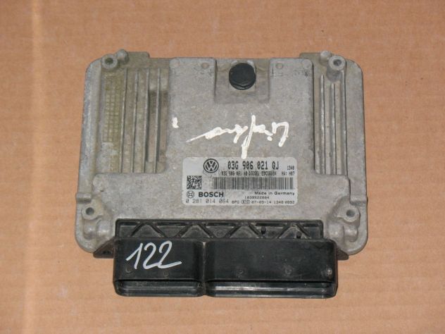 0281014064 ECU VW VOLKSWAGEN GOLF 1.9 TDI 0281014064 03G906021QJ EDC16U34