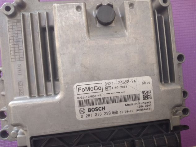 CENTRALINA MOTORE FORD FIESTA 1.4 TDCI BOSCH 0 281 018 239, 0281018239, FoMoCo B - Foto 5