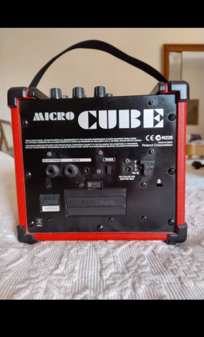 Amplificatore Roland Cube Lite+Roland Mustang Mini +Roland Microcube Gx Bianco - Foto 6