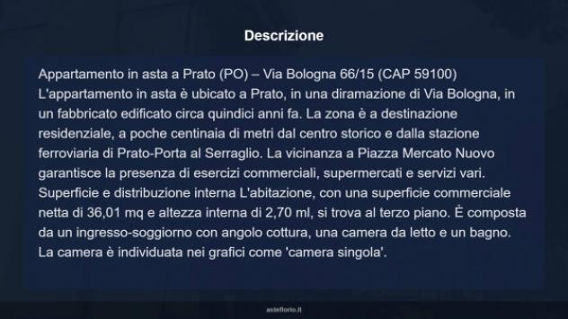 Immobile in asta di 36 m² in vendita a Prato - Foto 14