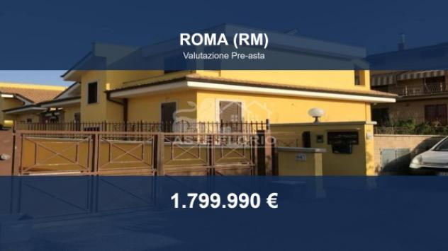 Immobile in asta di 343 m² con più di 5 locali e box auto in vendita a Roma