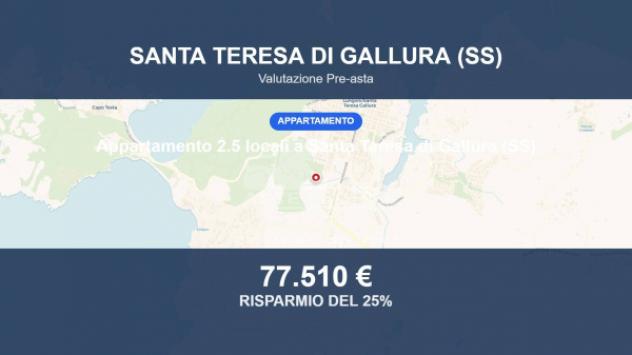 Immobile in asta di 53 m² in vendita a Santa Teresa Gallura