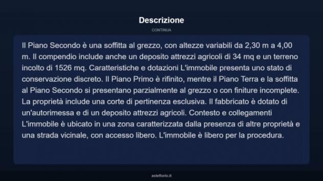 Immobile in asta di 186 m² con più di 5 locali e box auto in vendita a Villamagna - Foto 14