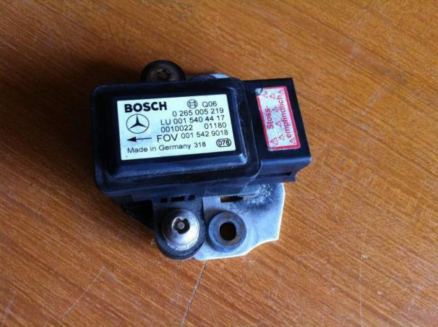 Sensore accelerazione BOSCH 0265002219 Mercedes Classe A 170 01