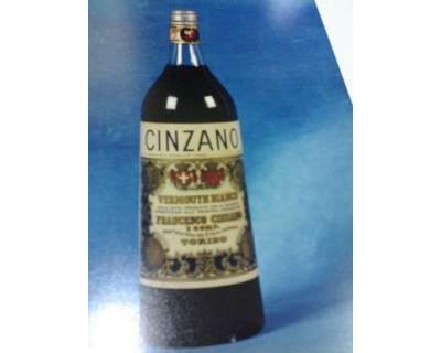 BOTTIGLIA di CINZANO del 1860