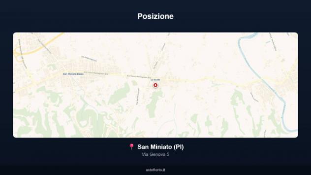 Immobile in asta di 127 m² con più di 5 locali in vendita a San Miniato - Foto 10