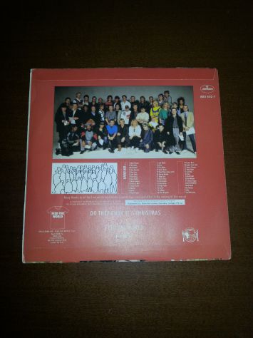 UNA COPERTINA PARI A NUOVA,ORIGINALE,45 GIRI:BAND AID"DO THEY KNOW IT'S CHRISTMA - Foto 2