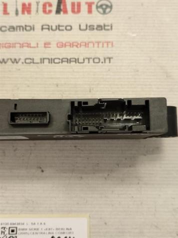 CENTRALINA COMFORT BMW Serie 1 Serie (E87) 6135 6943834 N47D20A diesel 1995 (0407) - Foto 3