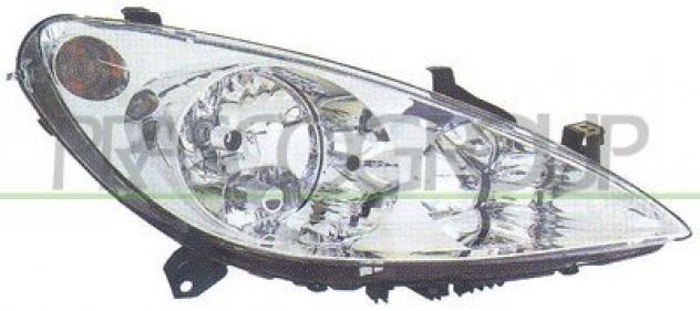 PROIETTORE S.(versione senza fendinebbia) PG4204904 Parti elettriche  Fanaleria  Proiettori  Proiettore ant. PEUGEOT - 307 - 2001  2005, PEUGEOT - 307