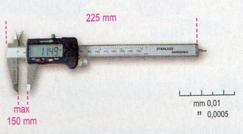 Calibro digitale Beta 1651DGT-P - Cardelli
