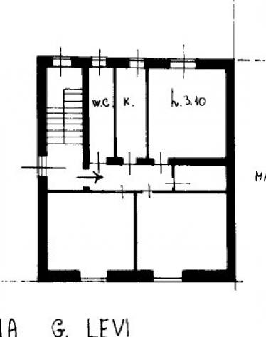 Via Levi, proponiamo appartamento biesposto in una palazzina bifamiliare con giardino privato, ristrutturata nel 2007. L'immobile è composto da ingr - Foto 13
