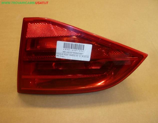 FANALE POST. PARTE INT. D. AUDI A4 (8K) Avant  Parti elettriche  Fanaleria  Fanali  Fanale post. sx. AUDI - A4 Allroad - 01-03-2009 - 01-04-2016, AUDI