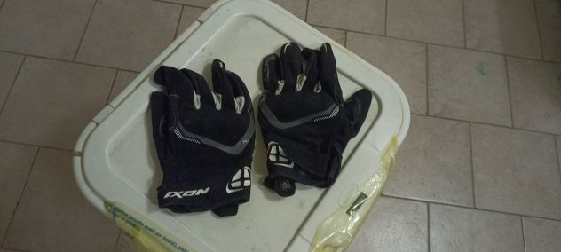 guanti moto IXOn tessuto nero taglia L - Foto 5