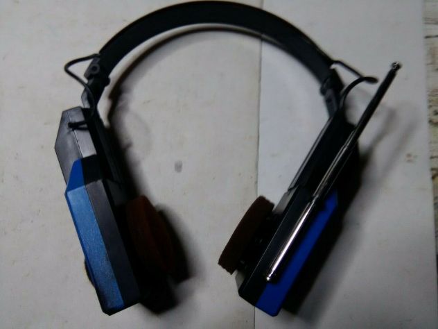 RADIO CUFFIA ANNI 70 CON SCATOLO ORIGINALE - Foto 2