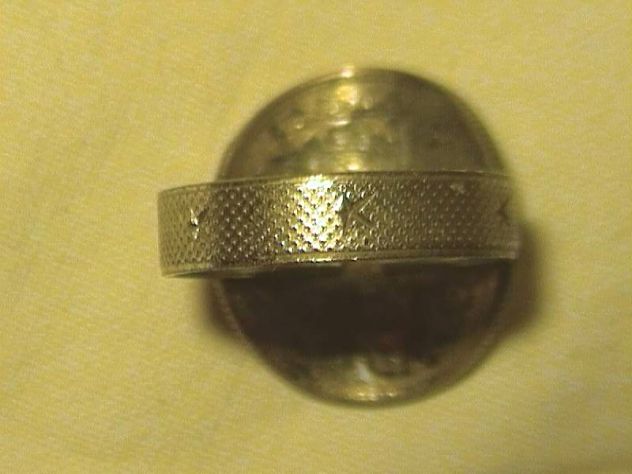 Anello con moneta argento 1/2 Fr. 1921 B - Foto 2