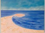Tela "Paesaggio marino "