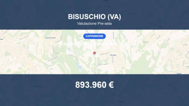 Immobile in asta di 8900 m² in vendita a Bisuschio