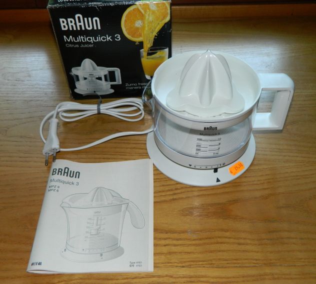 Spremiagrumi Braun Multiquick 3 nuovo - Foto 2