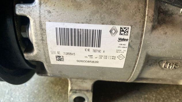 Compressore climatizzatore Renault Clio 4 1.5DCI del 2018 (926008582R) - Foto 5