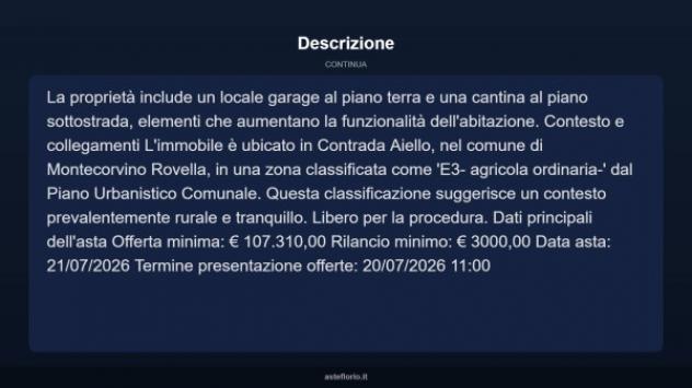 Immobile in asta di 272 m², box auto in vendita a Montecorvino Rovella - Foto 17