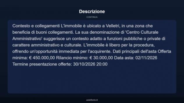 Immobile in asta di 1066 m² in vendita a Velletri - Foto 9