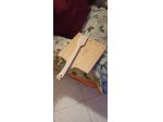 Tagliere da portata in legno con spatola per salumi e formaggi