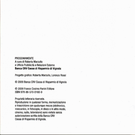 Libro 2009 Banca CRV: PROSSIMAMENTE - Foto 3