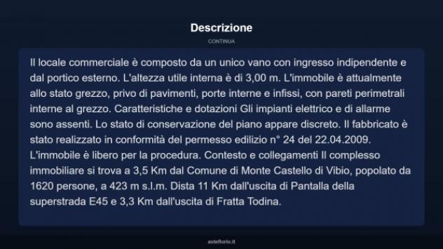 Immobile in asta di 75 m² in vendita a Monte Castello di Vibio - Foto 6