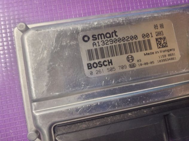 CENTRALINA MOTORE SMART FORTWO 0261S05709 A1329000200001 CENTRALINA MOTORE SMAR - Foto 6